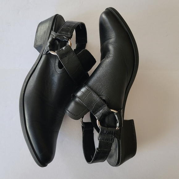 Crown Vintage Women's Noelle Leather Upper Slingback Mule Sandals. Size 7.5M - Picture 5 of 8